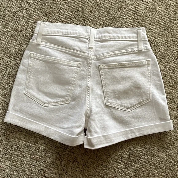 NWT J. Crew White Denim Shorts - Picture 4 of 4